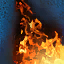 Penetración de fuego