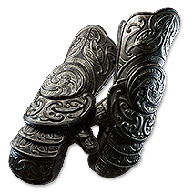 Detailed Mitts