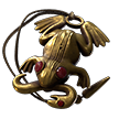 Vial dorado