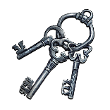 Skeleton Keyring