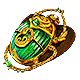 金色のエルダースカラベ