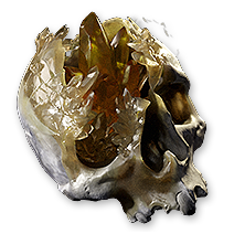 Gemcrust Skull