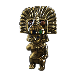 Crested Golden Idol