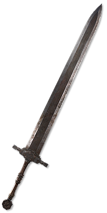 Espada larga de hierro